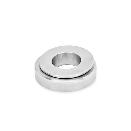 Otto Ganter Stainless Steel Spherical Levelling Washer, GN 350.3